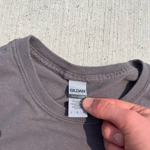 J Cole Gray Graphic T-Shirt. Size L. - Picture 2 of 2